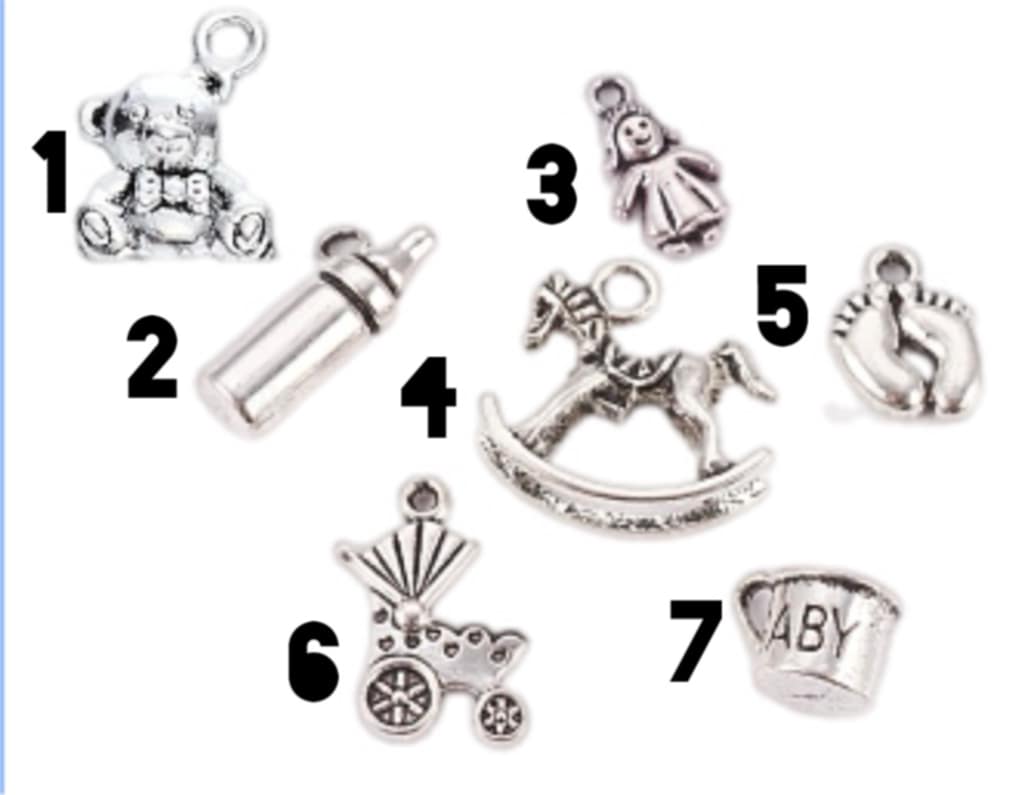 Stainless Steel Charms Baby