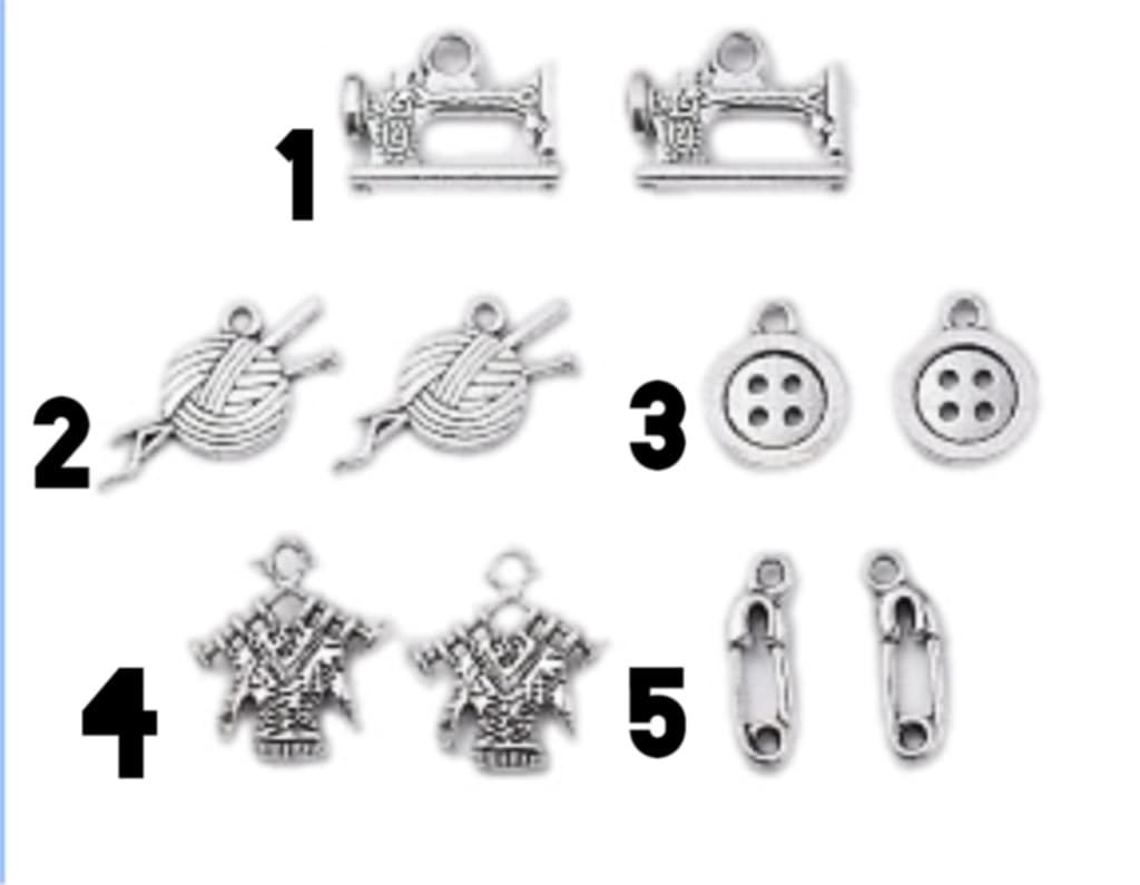 Stainless Steel Charms Sewing