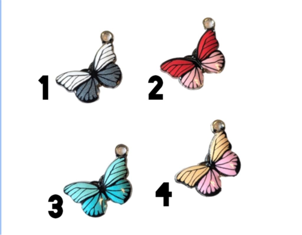 Stainless Steel Charms Butterfly