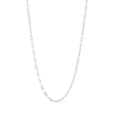 Stainless Steel Lip Chain Necklace