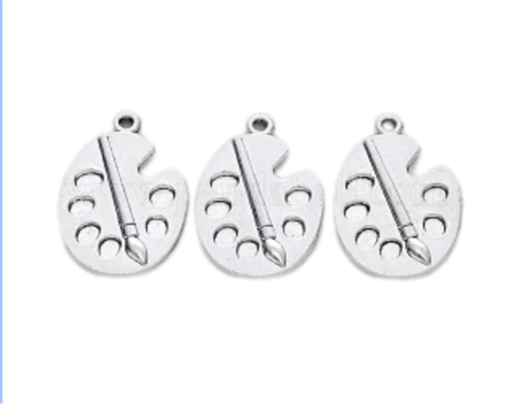 Stainless Steel Charms Painting