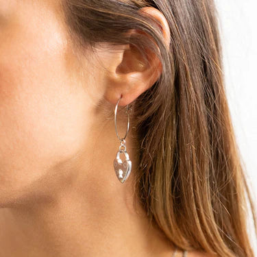 Stainless Steel Wire Hoop Earrings