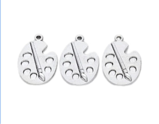 Stainless Steel Charms Painting