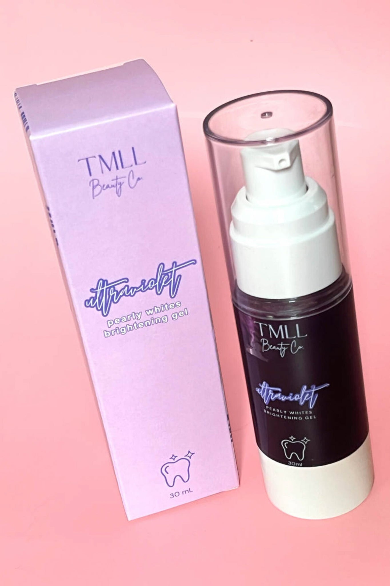 Ultraviolet Pearly White Teeth Whitening Gel-250 - TMLL Beauty Co - Skincare-TMLL Beauty Co-[option4]-[option5]-[option6]-Leather & Lace Boutique Shop